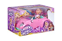 SPARKLE-GIRLZ-SET-PRINCESA+VOZILO-27CM-ŠK.00588