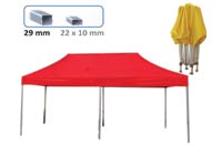 T.TENDA-RDEČA-3x6M/29MM-23714