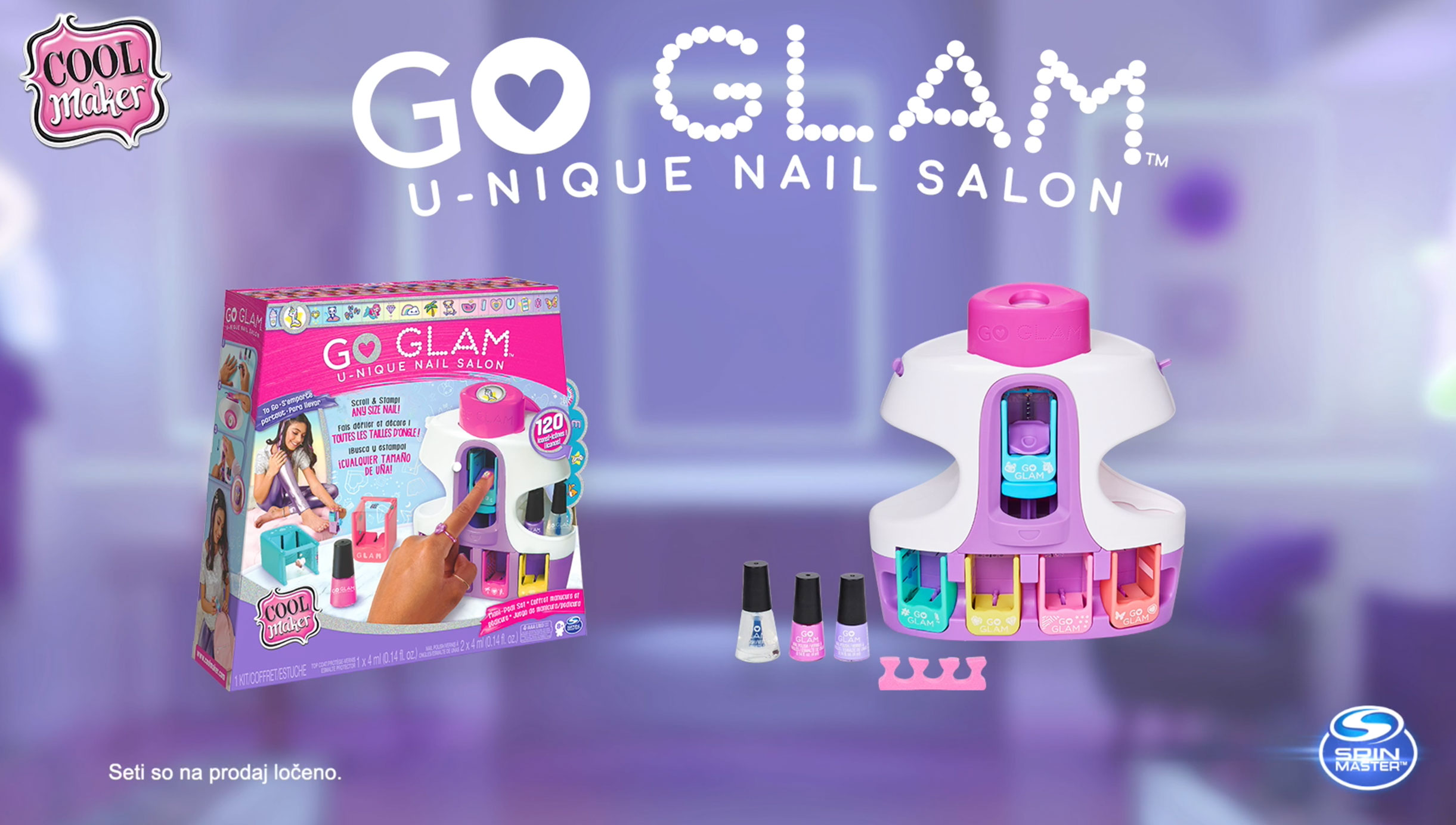 Cool Maker Go Glam set za urejanje nohtov - Baby Center spletna trgovina